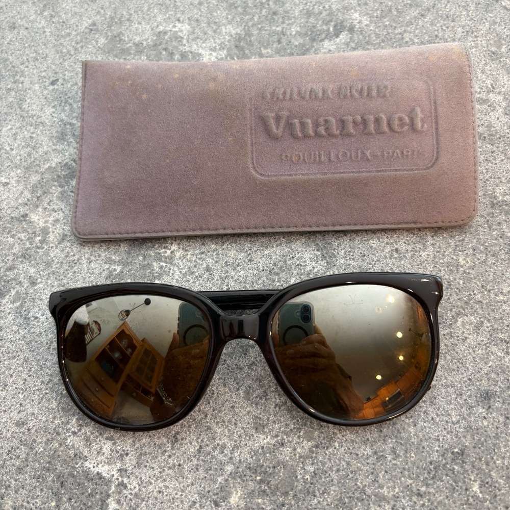 Vuarnet Classic Black Poulloux Sunglasses